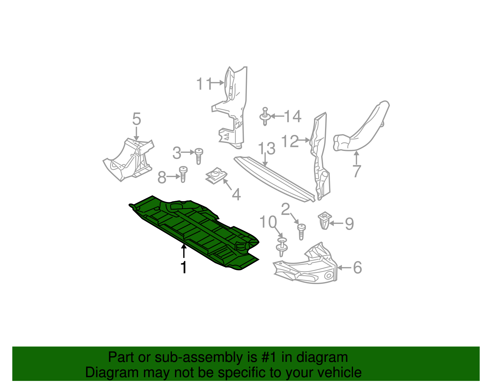 Deflector - BMW (51718402436)