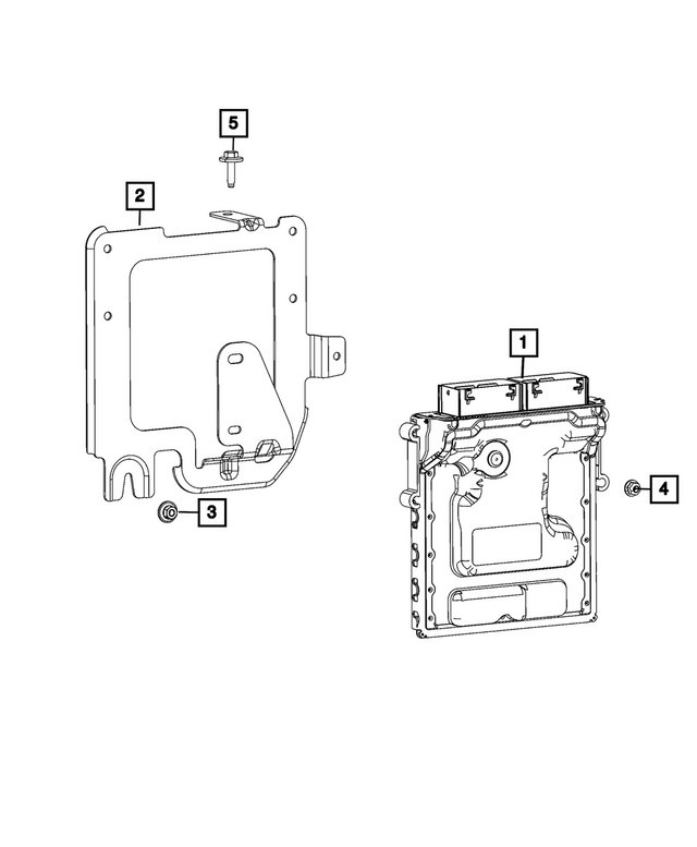 68588980AK - : Engine Controller Module for Mopar Image