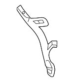 5530650060 - Body: Instrument Panel Brace for Lexus: LS430 Image