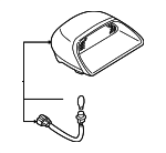 84701AC090ML - : High Mount Lamp for Subaru Image