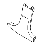 51439871093 - Body: Lower Center Pillar Trim for BMW: 430i Gran Coupe, 430i xDrive Gran Coupe, M440i Gran Coupe, M440i xDrive Gran Coupe Image