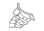 8R0804172D - Exhaust: Resonator Shield for Audi Image image