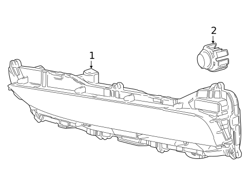 Signal Lamps for 2022 Toyota Mirai #0