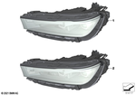 63119851806 - Lighting: Headlight with Led Technology, Right for BMW Image