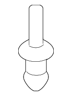 PAF038501 - Body: Bumper Cover Rivet for Porsche: 911, Cayenne, Macan, Panamera Image