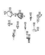 68217702AD - Electrical: Fluid Temperature Sensor for Mopar Image