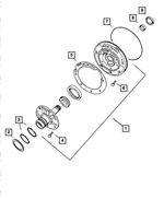 5016410AB - Automatic Transaxle 3 Speed: Transmission Oil Pump for Mopar Image