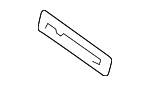 4G8853755B - Body: Nameplate Holder for Audi: A7 Quattro, S7 Image