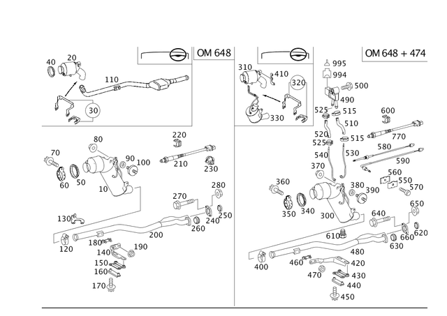 646142008364 - : Hose for Mercedes-Benz Image