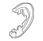 32254587 - : 2019-2021 Volvo Splash Shield for Volvo: S60, V60, V60 Cross Country Image