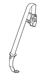 86802058 - Electrical: Center Belt Assembly for Cadillac: XT5, XT6 | Chevrolet: Blazer | GMC: Acadia Image