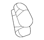 878441PA0A - Electrical: Seat Belt Assembly Cover for Nissan Image