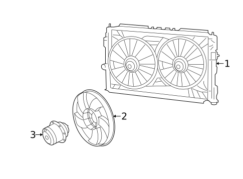 Cooling Fan for 2012 Chrysler 200 #0