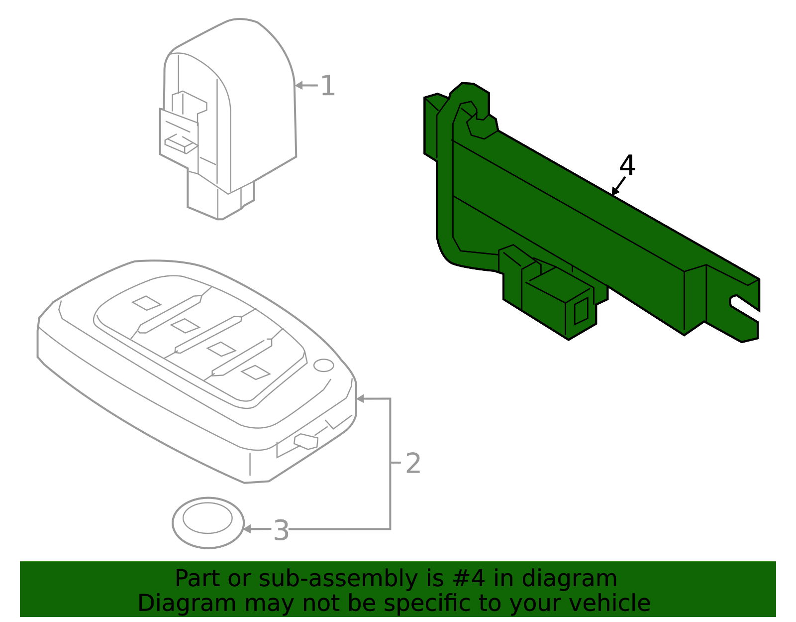 2022-2025 Hyundai Keyless Entry Antenna 95460-CN100 | OEM Parts Online
