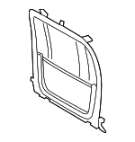 52107469696 - Body: Seat Back Panel for BMW: 330e, 330e xDrive, 330i, 330i xDrive, 430i Gran Coupe, 430i xDrive Gran Coupe, i4, M340i, M340i xDrive, M440i Gran Coupe, M440i xDrive Gran Coupe, X3, X4 Image