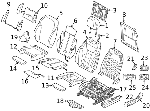 Lumbar Control Seats for 2021 BMW 330e xDrive #0