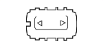 61319231270 - Electrical: Seat Lumbar Switch for BMW Image