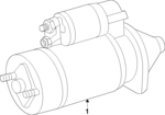 6549061600 - : Starter for Mercedes-Benz Image