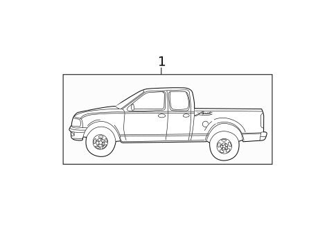 Stripe Tape for 2002 Ford F-150 #6