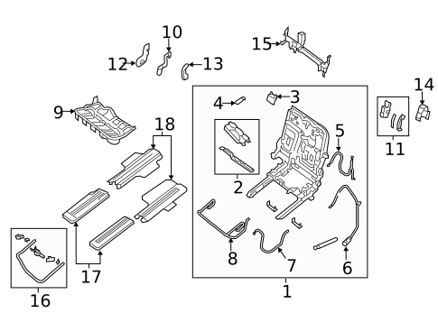 Second Row Seats for 2019 INFINITI QX60 #2
