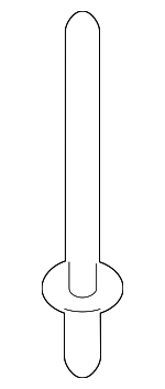 1416003183 - Body: Front Bracket Rivet for Kia: Amanti, Niro, Optima, Rio, Sedona Image