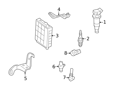 Powertrain Control for 2017 Lexus GX460 #0