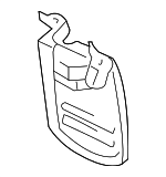 766210C030 - Body: Mud Guard for Toyota: Sequoia, Tundra Image