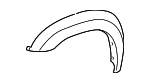 756110C901 - Body: Wheel Flare for Toyota: Sequoia, Tundra Image