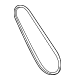 252122T050 - Cooling System: Water Pump Belt for Genesis: G70, G80, GV70, GV80 Image