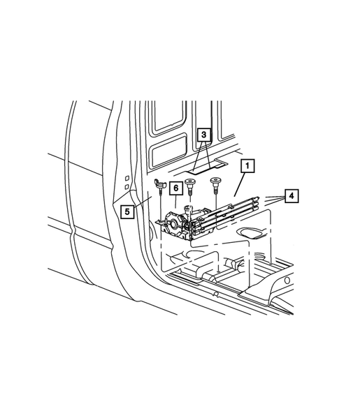 Jack Stowage for 2005 Dodge Ram 2500 #0
