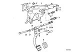 7119905374 - Pedals: Self-Locking Collar Nut for BMW Image