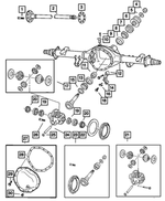 5127609AA - Rear Axle: Axle Yoke for Mopar Image