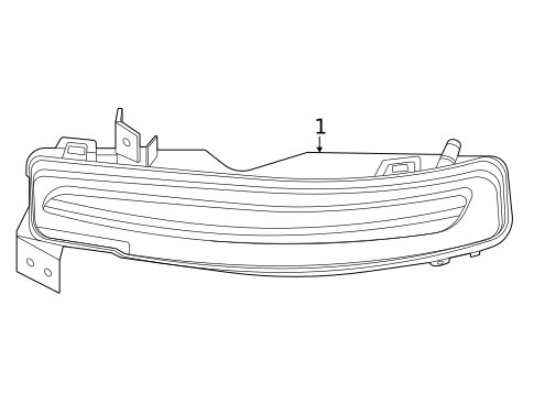 Park & Signal Lamps for 2018 Chrysler 300 #0