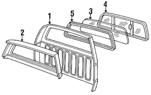 Cab Assembly for 1991 GMC Syclone #0