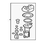 17048T90A00 - Fuel System: Fuel Filter for Honda Image
