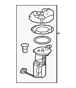 17045T90A00 - Fuel System: Fuel Pump Assembly for Honda Image