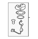 17047T90A00 - Fuel System: Sending Unit for Honda Image