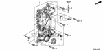15302PE0300 - Engine: WASHER, SEALING (14MM) for Honda Image