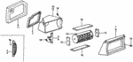 9390122310 - : Screw, Tapping (3X12) for Honda Image