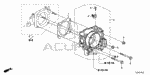16176RYEA10 - Engine: GASKET, THROTTLE BODY for Acura Image