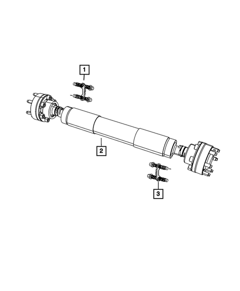 Drive Shaft for 2011 Jeep Grand Cherokee #0