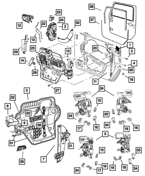 Front Door for 2008 Jeep Wrangler #0