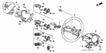 90178SNAA81 - Chassis: SCREW, TAPPING (3X10) (PO) for Honda Image