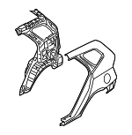 701001DA10 - Body: Quarter Panel Assembly for Kia Image