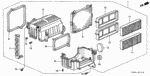 79810S84Y00 - Electrical/Exhaust/Heater/Fuel: DUCT ASSY., HEATER for Honda Image