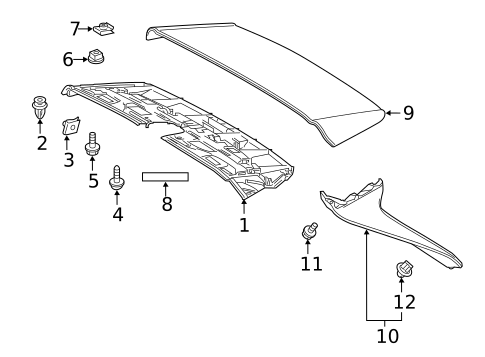 Spoiler for 2022 Toyota RAV4 #0