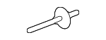 9132667 - Body: Guide Bracket Rivet for GM Image