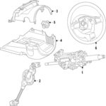 4N0419091AJQPJ - : Steering Wheel for Audi: S8 Image