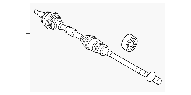 FTH5-25-50X - Axle Assembly 2017-2021 Mazda | Mazda-Parts