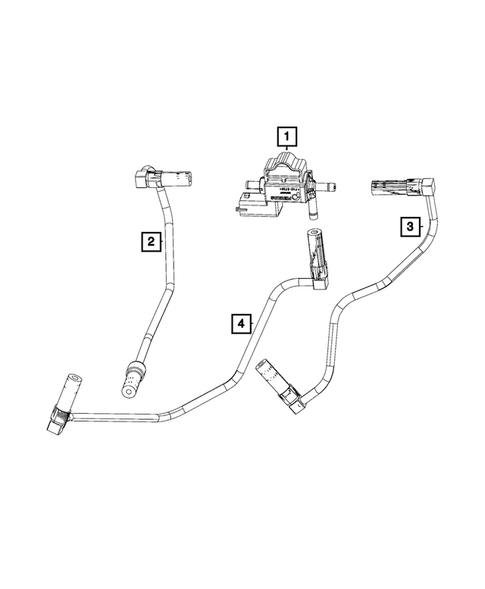 Sensors for 2017 Fiat 500X #1
